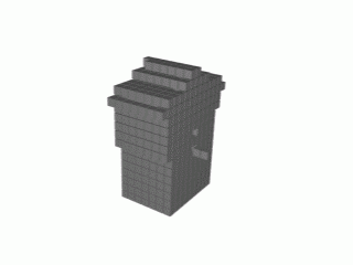 0004 birdhouse voxel 16