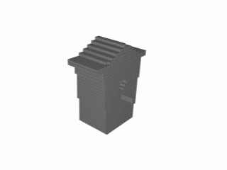 0004 birdhouse voxel 32