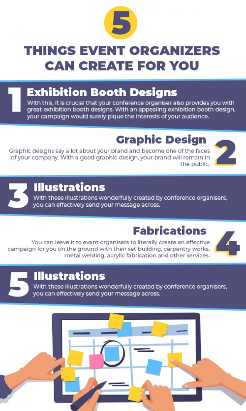 With our industries today, it only takes a minute or two to woo your potential customers. This is why the graphic designs and other services by event organisers are necessary.

#EventOrganiserSingapore

https://www.cubicspace.com.sg/about-us-2/