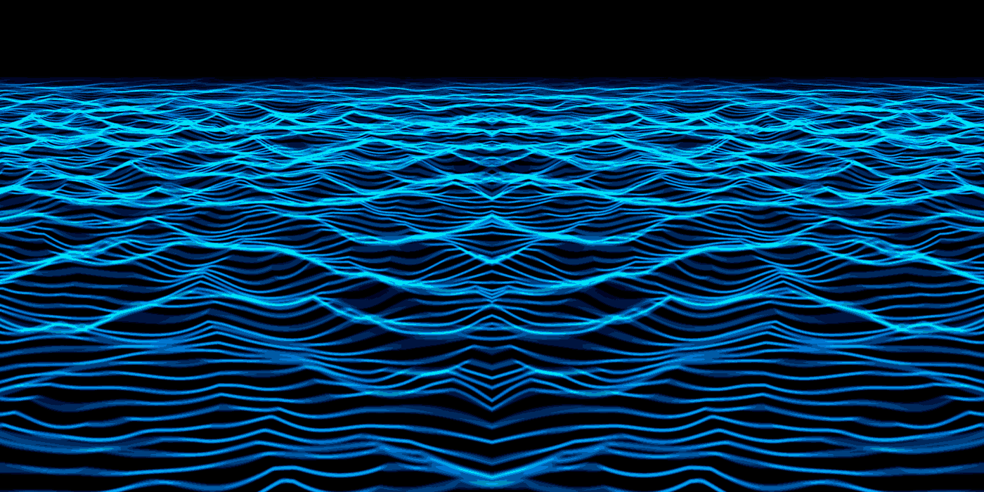 Неоновые волны. Звуковая волна. Трехмерная волна. Акустические волны. Звуковая волна под водой