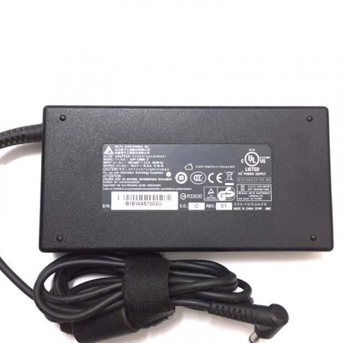 MSI GV62 7RC-065PL 7RC-082XTR charger/adapter 120W
https://www.adapterone.com/msi-gv62-7rc065pl-7rc082xtr-chargeradapter-120w-p-124257.html

Product Info
Input:100-240V / 50-60Hz
Voltage-Electric current-Output Power: 19.5V-6.15A-120W
Plug Type: 5.5mm/2.5mm no Pin
Color: Black
Condition: New
Warranty: Full 12 Months Warranty and 30 Days Money Back
Package included:
1 x Delta Charger
1 x US-PLUG Cable(or fit your country)