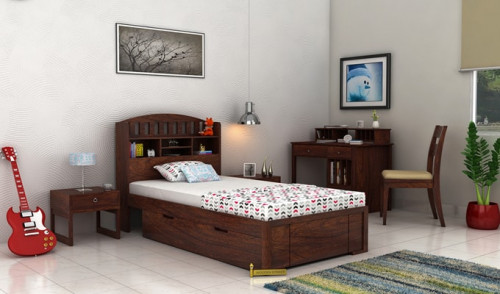 Shop solid wood single beds online in India @ Wooden Street and get it deliver at your doorstep. For more details about single beds visit:https://www.woodenstreet.com/single-beds