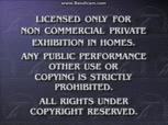 Paramount Feature Presentation bumper and Warning screen (1995)
