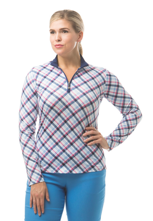 900463-SanSoleil-SolCool-Zip-Mock.-Avery-Plaid.-Navy---Red-2.jpg