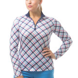 900463-SanSoleil-SolCool-Zip-Mock.-Avery-Plaid.-Navy---Red-2