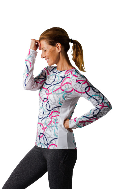 900470 SunGlow Crew Neck Unbridled Pink SanSoleil (1)