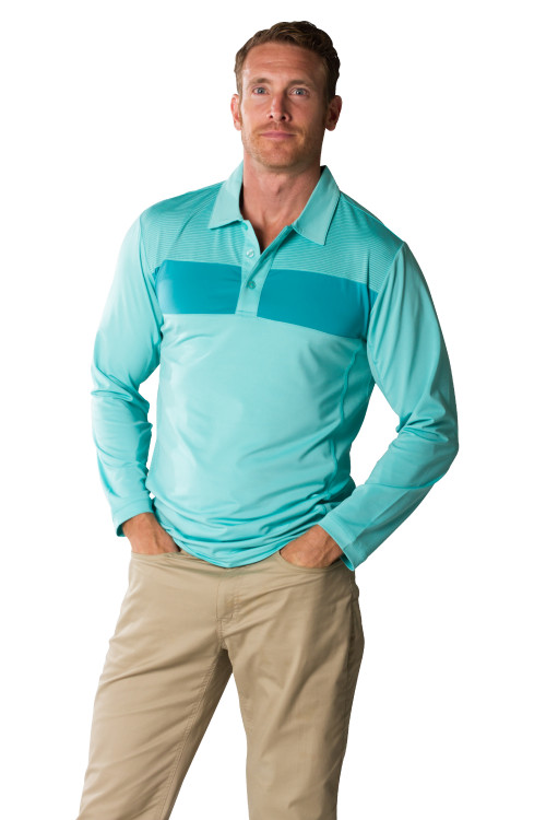 90082 SolCool Men's Button Polo (25)