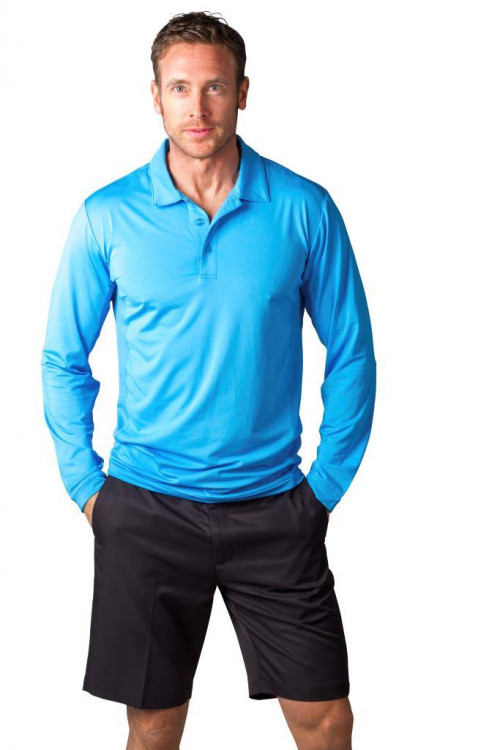 90082 SolCool Men's Button Polo (45)