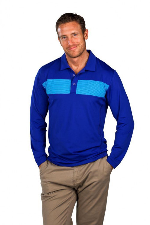 90082 SolCool Men's Button Polo (52)