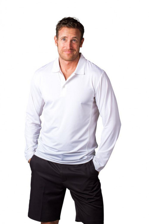 90082 SolCool Men's Button Polo (77)