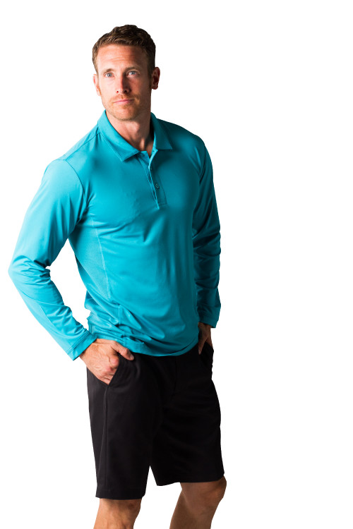 90082 SolCool Men's Button Polo (8)