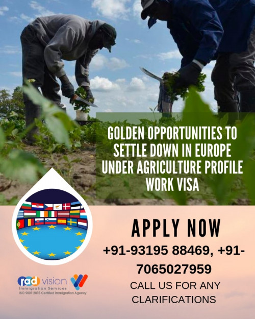 Agriculture Profile work visa