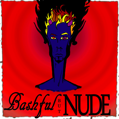 Bashful but nude