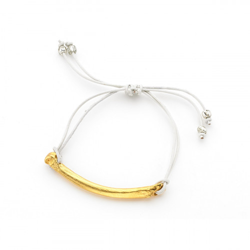 The Bobcat Bracelet is our version of the friendship bracelet. Cast from a bobcat foot bone. cast pewter 24K gold plated white leather cord with macrame slip knot. bobcat bone measures 2 ½in long. one size fits all. To know more details please visit here https://eyeonjewels.com/product/bobcat-bracelet-gold-12576