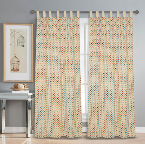 inhouse wayfair kess aqua curtain panels inhouse wayfair ricardo trading tropical grommet single pan