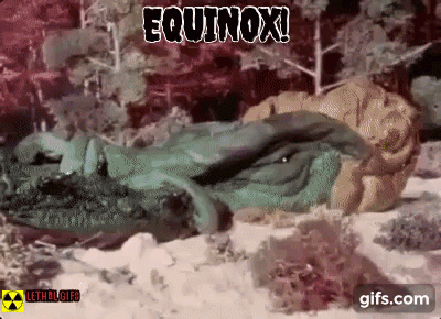 EQUINOX monster house GIF