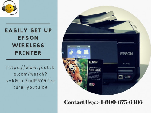 Easily set up Epson wireless printer