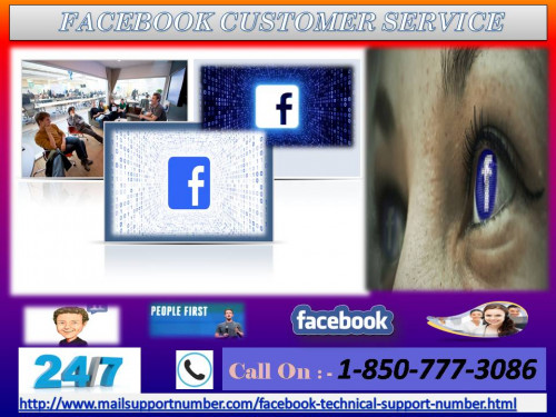 We will provide you outstanding results and solve your forgot password issue far much better than our existing competitors. For this, hard work of our proficient techies cannot be ignored. They are polite, ready 24*7 to hear your concern and deliver you the best always. Your solution is just a single phone call away. So hurriedly call us on Facebook Customer Service number +1-850-777-3086 and make an effective deal. For more information:-http://www.mailsupportnumber.com/facebook-technical-support-number.html