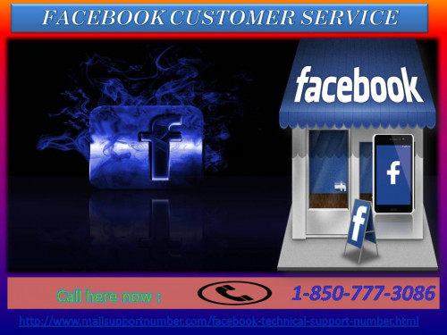 If you want the best assistance from the top technical experts regarding Facebook-related issues, just connect with us via Facebook Customer Service. We have the quickest and the most effective service to remove any type of Facebook problems. Just make a call on a toll-free number 1-850-777-3086. For more information:- http://www.mailsupportnumber.com/facebook-technical-support-number.html