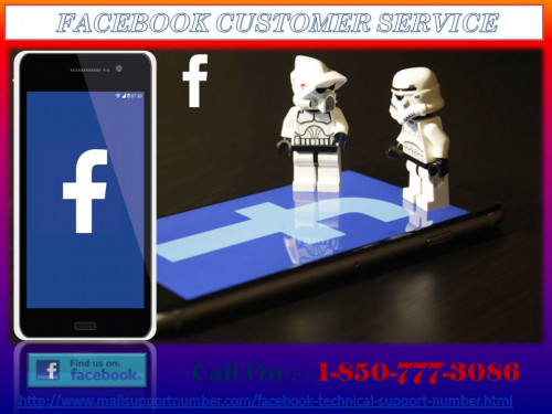 If you are unable to come out of Facebook related issues arises in your system, don’t feel blue. You are just a call away from us. Here, we will provide you the best Facebook Customer Service. All you need is to get connected with our service via a toll-free Facebook Number 1-850-777-3086. For more information :- http://www.mailsupportnumber.com/facebook-technical-support-number.html