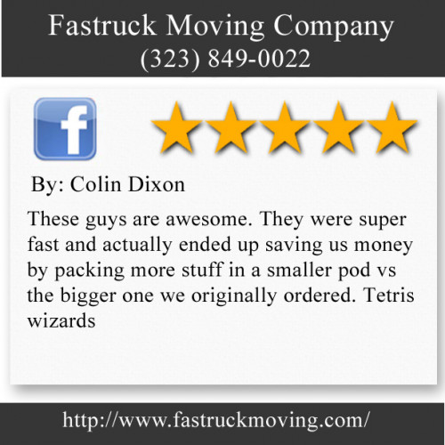 Fastruck Moving Company
11818 Riverside Dr Ste 118
Valley Village, CA 91607
(323) 849-0022

http://www.fastruckmoving.com/huntington-beach-movers/