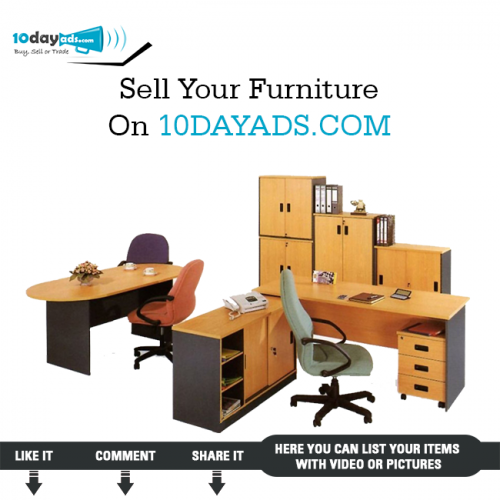 Sell your furniture free on https://www.10dayads.com