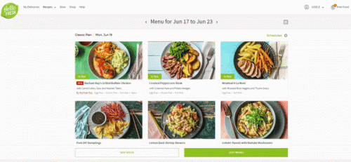 GIF how to select meals