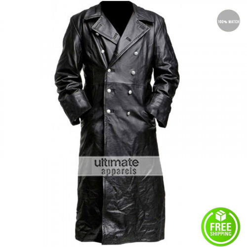 This coat is very elegant looking it is inspired by the German officers from WWII made with premium quality leather. Visit Here https://goo.gl/NFSrdt