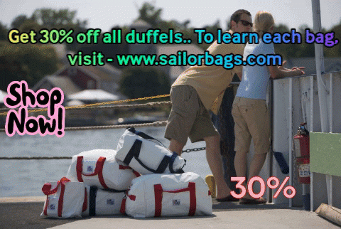 Get 30% off all Sailor Duffel Bag