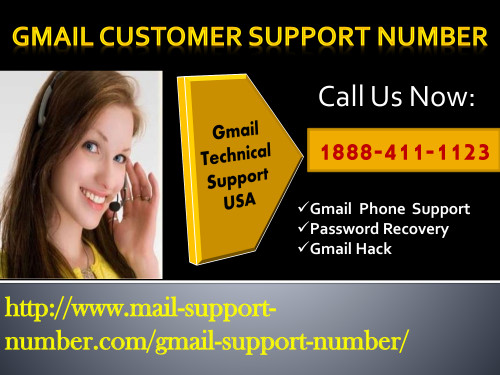 Calling our Gmail Technical and Customer Support Phone Number 1888-411-1123 (USA) is the first step towards getting our professional Gmail tech services. Read more at  http://www.mail-support-number.com/gmail-support-number/