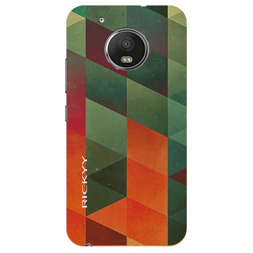 Green orange pattern