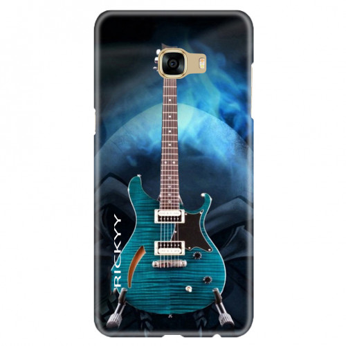 Guitar blue