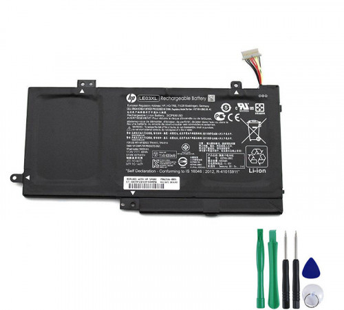 https://www.goadapter.com/original-48wh-hp-envy-x360-m6w011dx-m6w014dx-battery-p-99547.html

Product Info:
Battery Technology: Li-ion
Device Voltage (Volt): 11,4 Volt
Capacity: 4210 mAh / 48 Wh / 3-Cell
Color: Black
Condition: New,100% Original
Warranty: Full 12 Months Warranty and 30 Days Money Back
Package included:
1 x HP Battery (With Tools)
Compatible Model:
796220-541 HP , 796253-800 HP , 796356-005 HP , 796220-831 HP , LE03048XL HP , LE03XL HP , HSTNN-UB6O HP ,