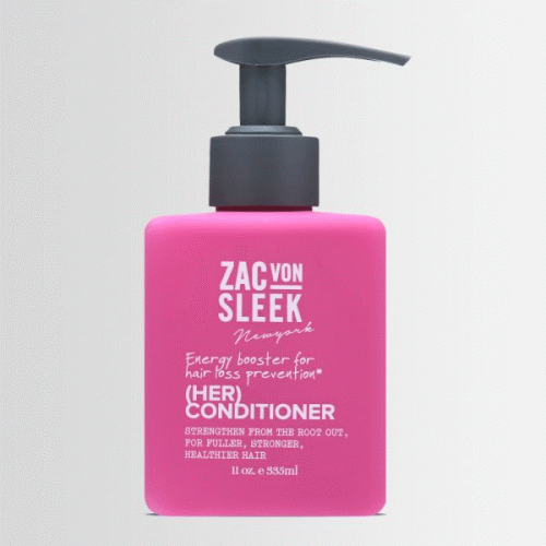 Loss of moisture can affect your hair badly. Take home Zac Von Sleek hair growth conditioner for luscious, strong, and healthy hair. Visit us online at ZacVonSleek.com.