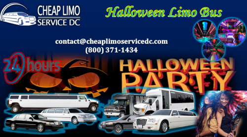 Halloween Limo Bus