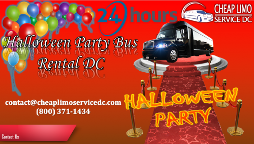 Halloween Party Bus Rental DC