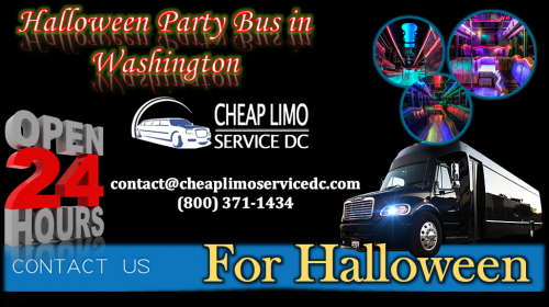 Halloween Party Bus in Washington