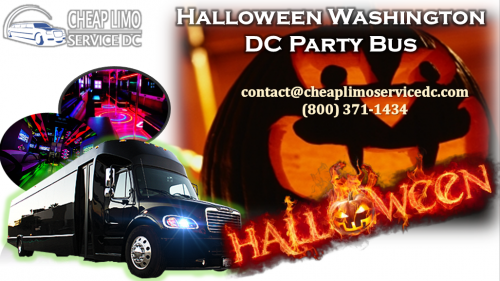 Halloween Washington DC Party Bus