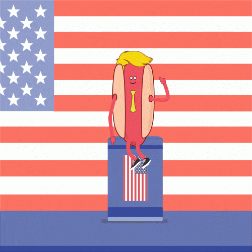 Hotdog trump