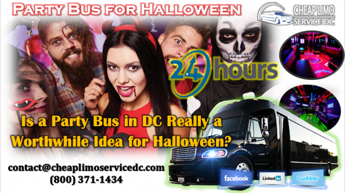 Party Bus for Halloween