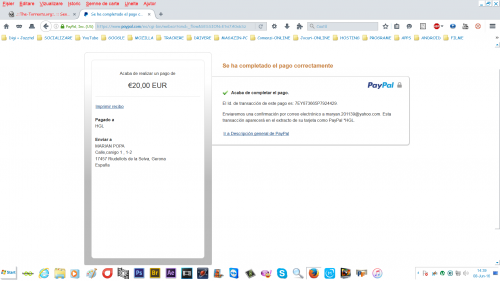 PayPal 20 euro