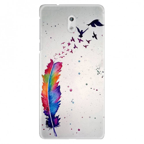 Rainbow feather