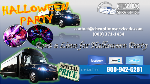 Rent a Limo for Halloween Party