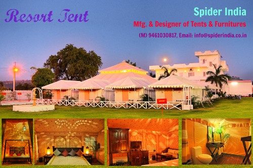 Spider India Resort tent 3