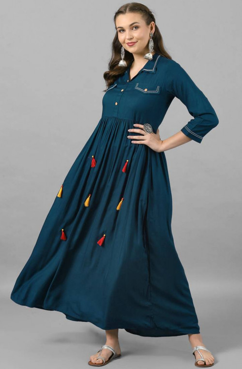 TEAL-BLUE-PRINTED-RAYON-KURTI.jpg