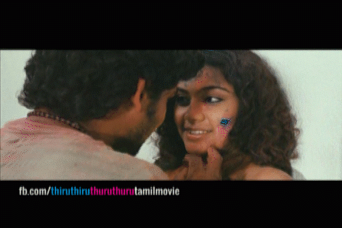 Thiru Thiru Thuru Thuru Tamil Movie Funny Kiss Moment Gif