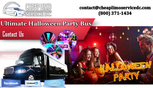 Ultimate Halloween Party Bus