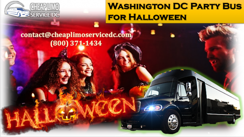 Washington DC Party Bus for Halloween