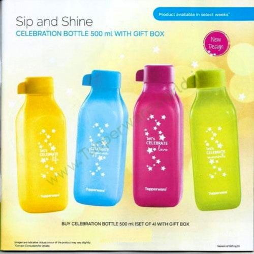 Water Bottle 500 ML Diwali Gift Pack set of 4 SKU 106 02