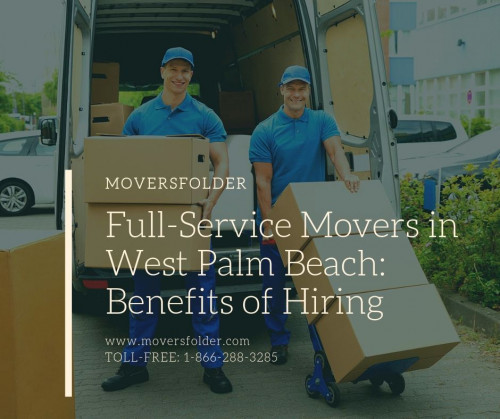 Moving can be daunting and strenuous work with lots of tasks. To avoid such a daunting task, you can hire full-service West Palm Beach Moving Companies that gives you 5 benefits as follows:
Packing will be done on time.
Saves Time and Money
Relieve your stress by hiring professionals
Avoid Moving Injuries
Get Storage Solutions